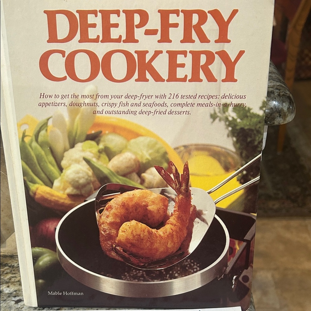 Deep-Fry 1977 Cookery Hardback Book- Bonus Cuisine at Home cookbook - Picture 3 of 16